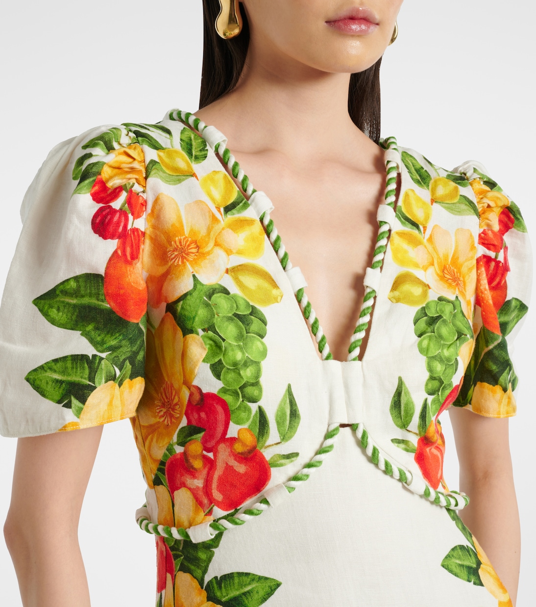 Maxikleid aus Leinen | Farm Rio