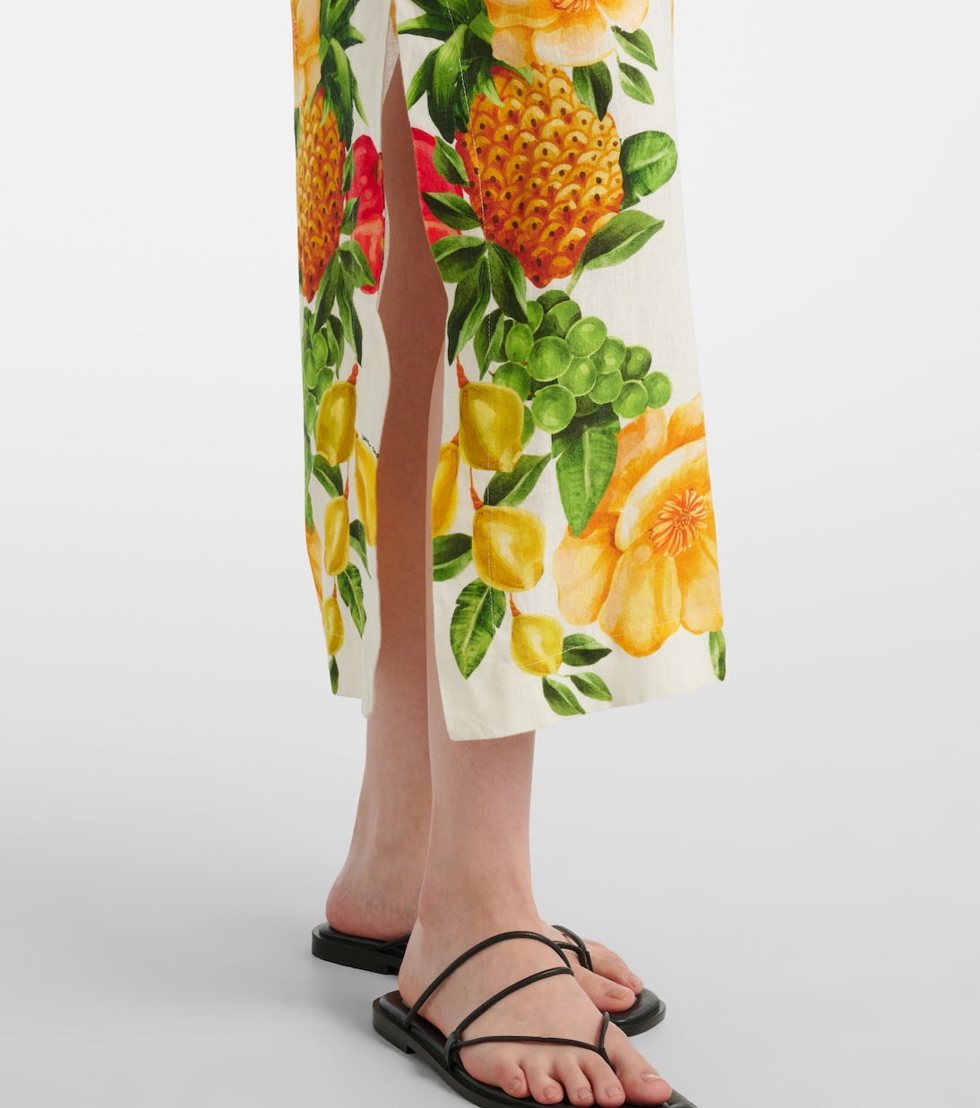 Maxikleid aus Leinen | Farm Rio