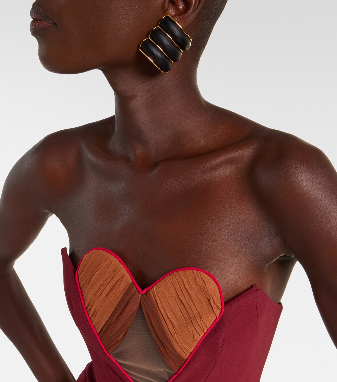 Robe bustier longue  | Nensi Dojaka