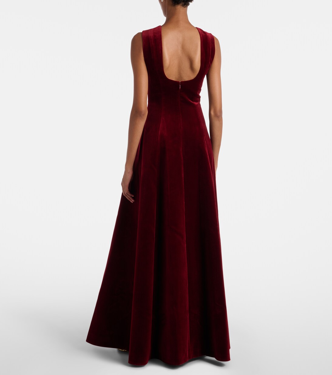 Nodin cotton velvet gown | Emilia Wickstead