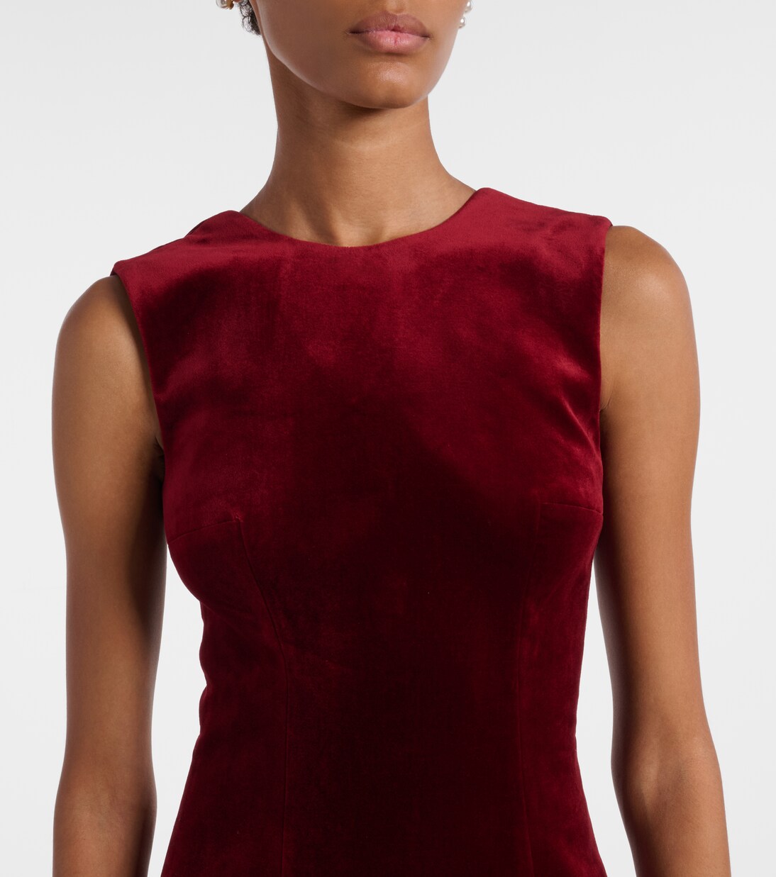 Nodin cotton velvet gown | Emilia Wickstead