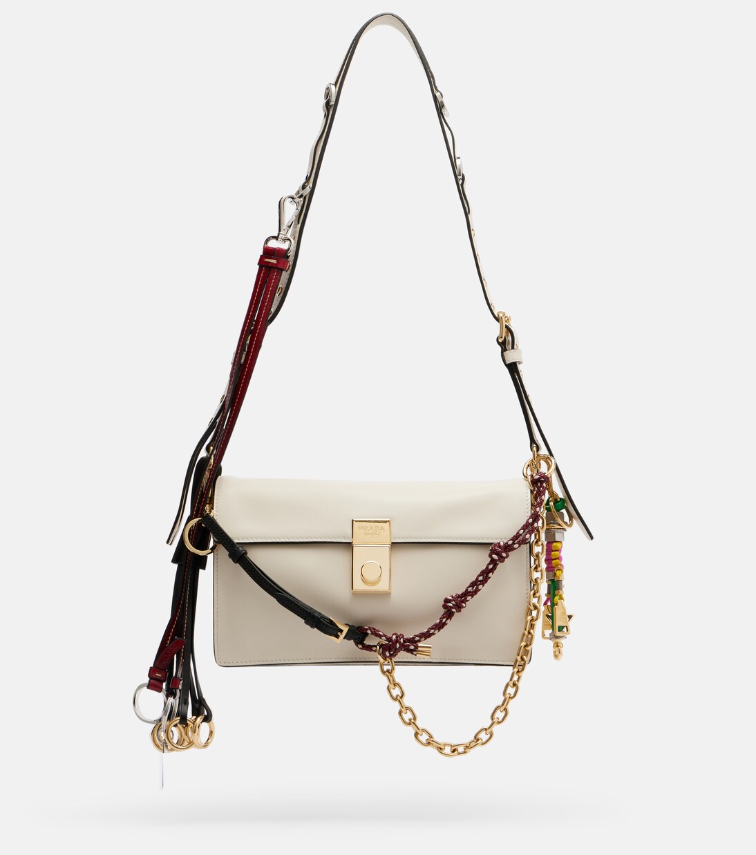 Prada Soft Sound Small leather shoulder bag | Prada