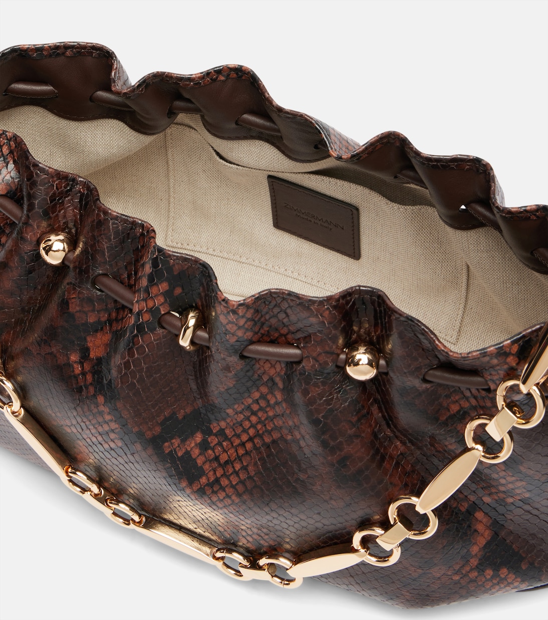 Schultertasche Halcyon aus Leder | Zimmermann