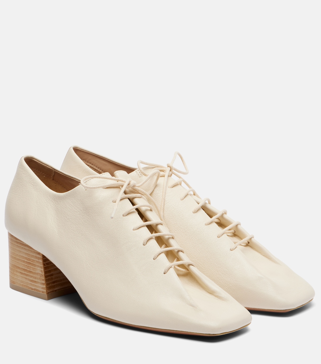 Souris 55 leather derby pumps | Lemaire