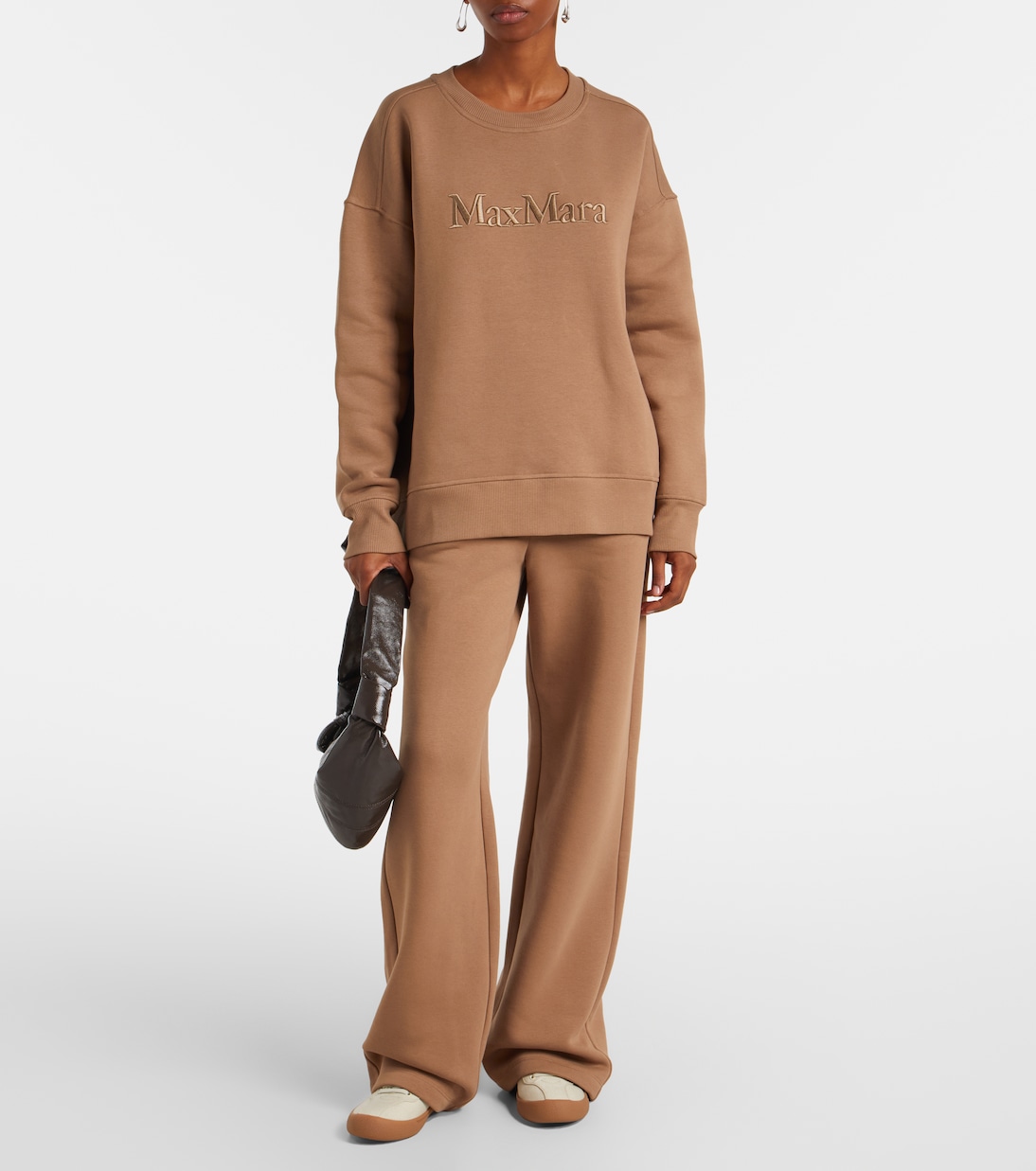Pompeo cotton-blend jersey sweatpants | 'S Max Mara