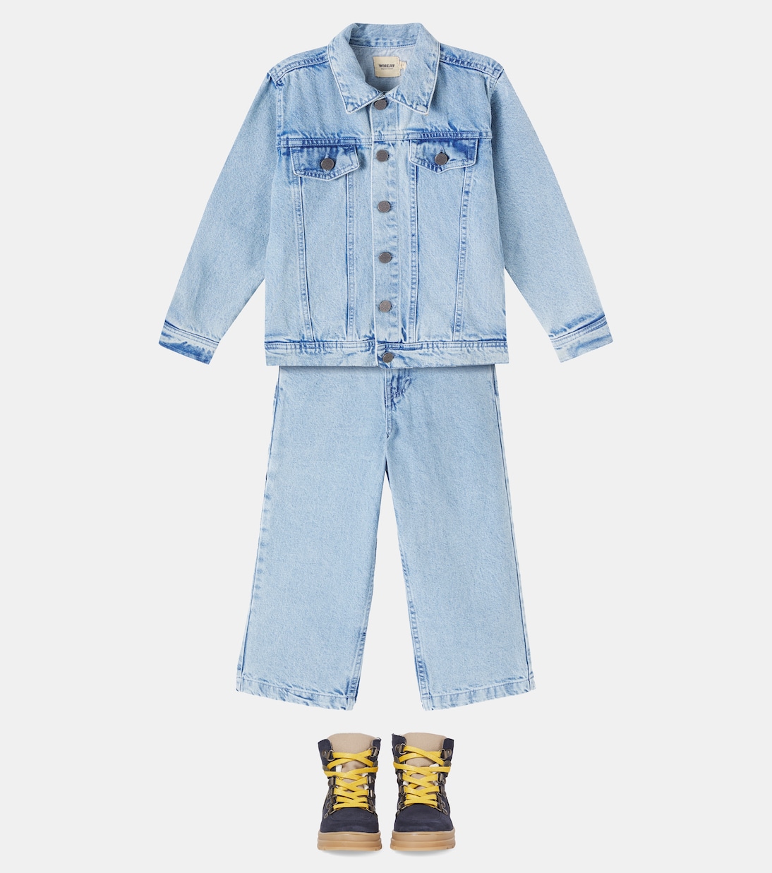 Wide-Leg Jeans Felix | Wheat