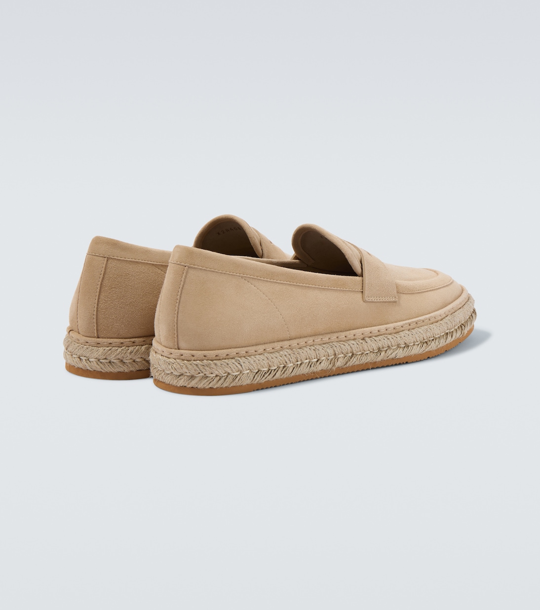 Mocassini in suede con iuta | Giorgio Armani