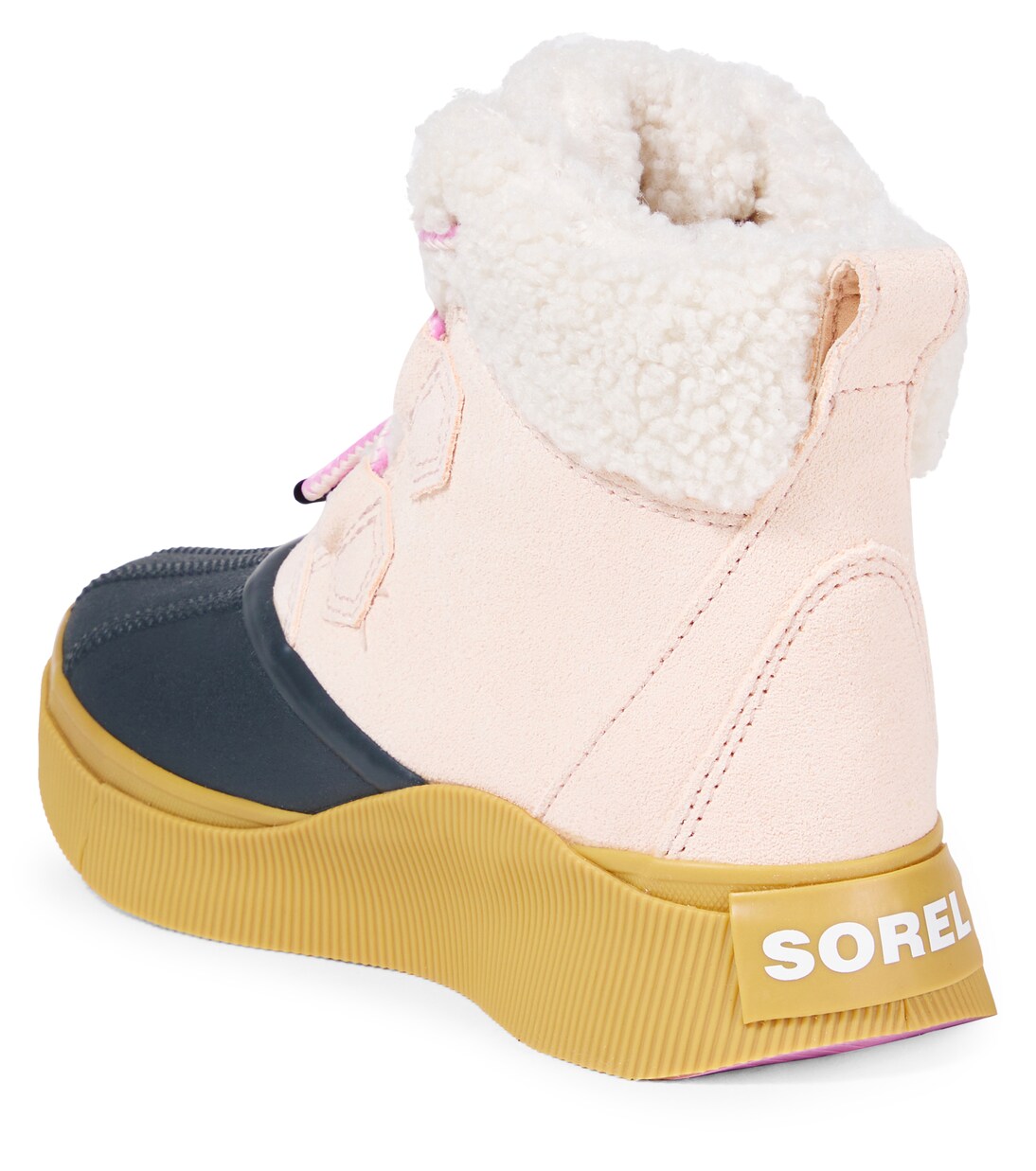 Out N About™ shearling-trimmed suede boots | Sorel Kids