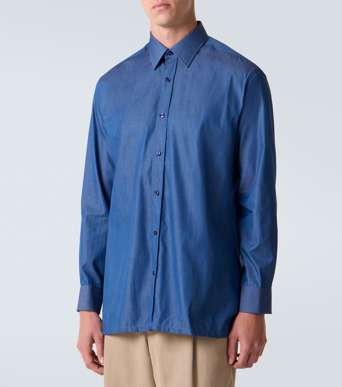 Denim shirt | Charvet