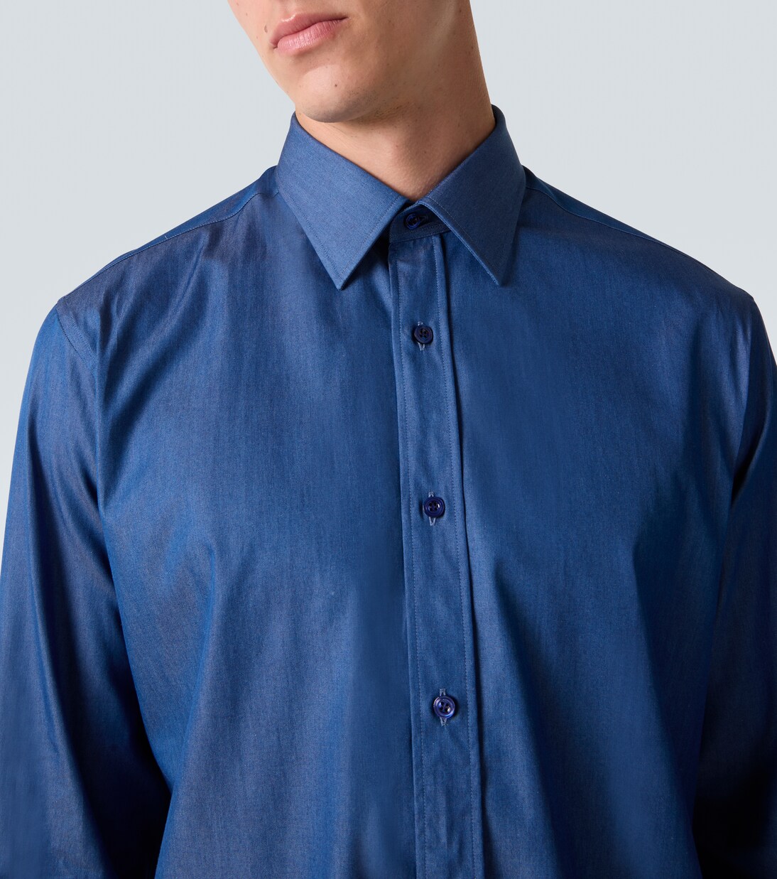Denim shirt | Charvet