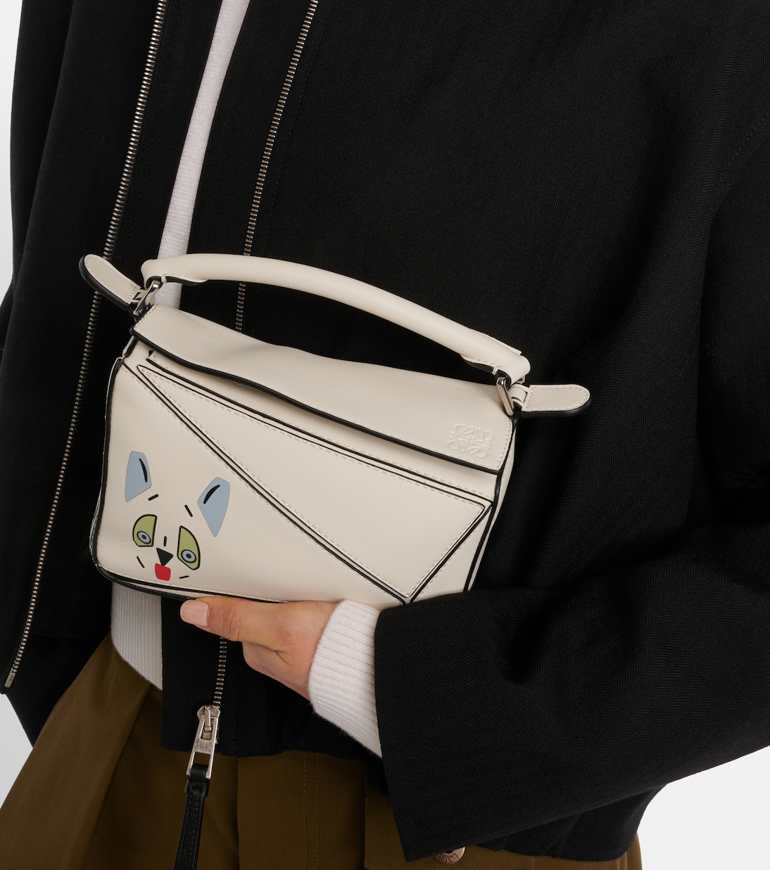 x Louis Wain – Sac Futurist Cat Puzzle | Loewe