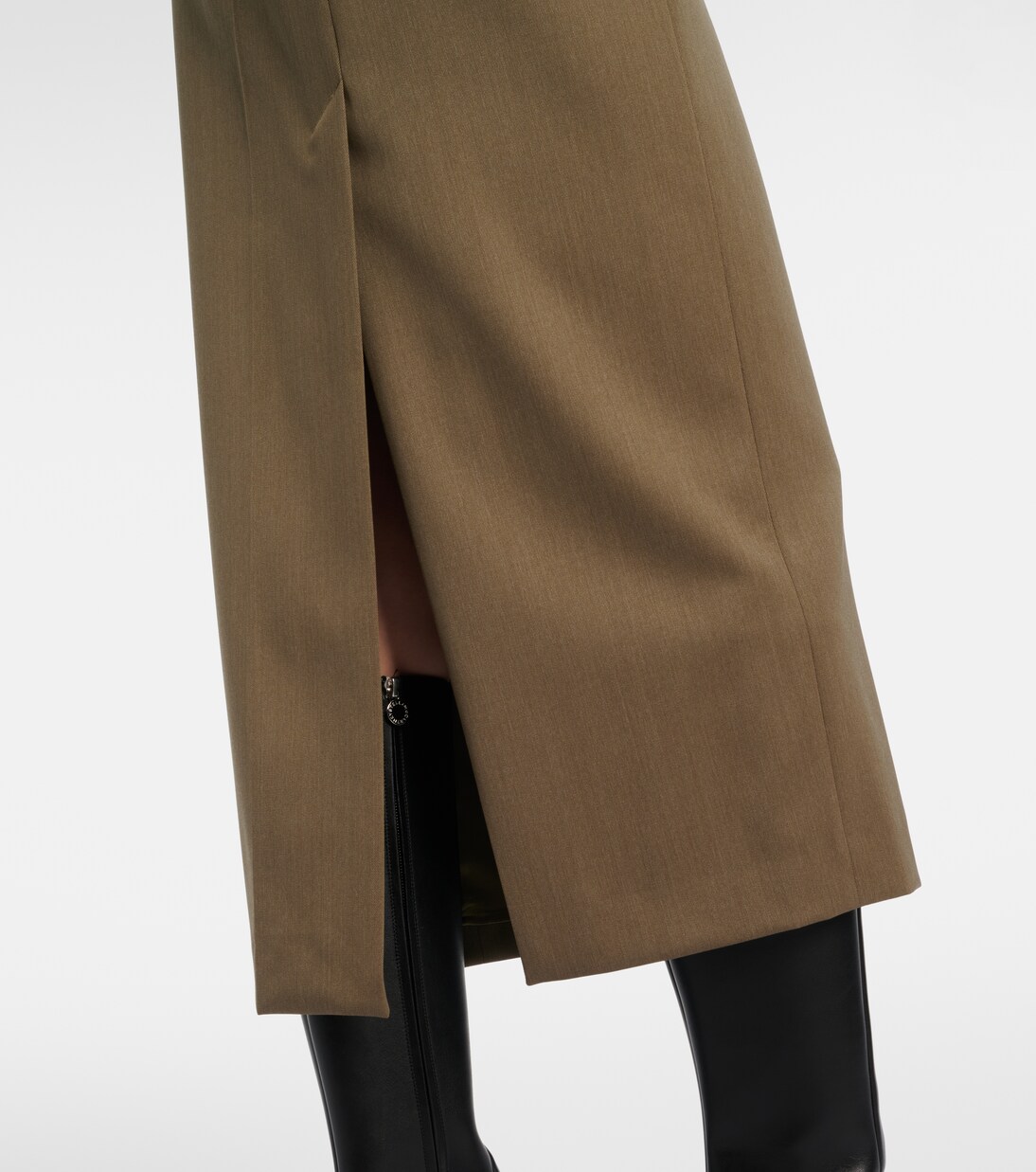 Midirock aus einem Wollgemisch | Victoria Beckham