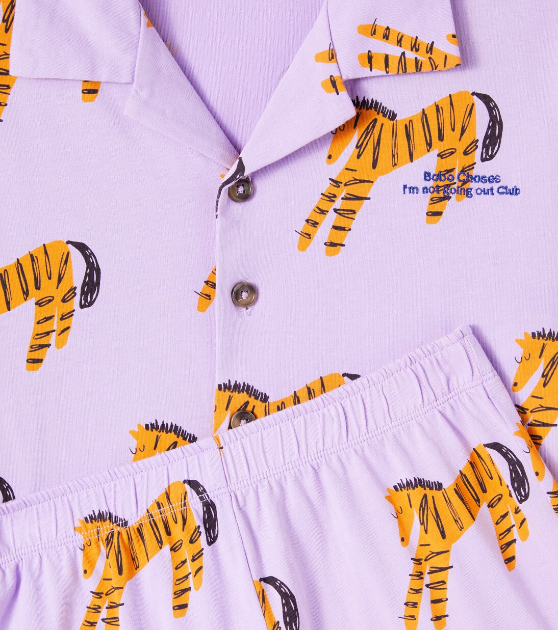 Printed cotton pajamas | Bobo Choses