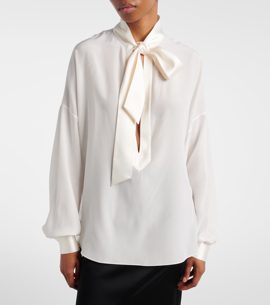 Silk crêpe de chine blouse | Tom Ford