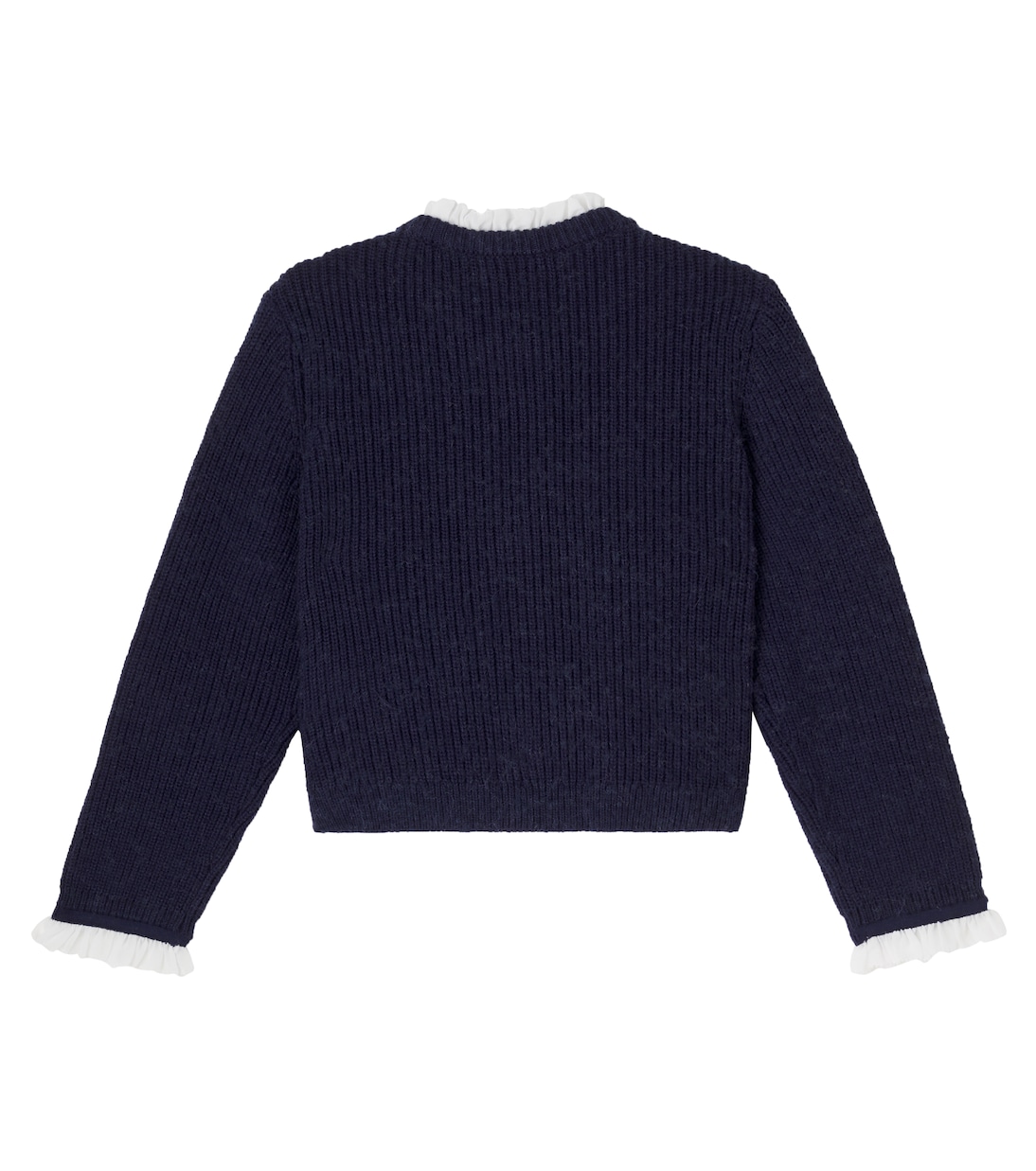 Verzierter Cardigan aus Rippstrick | Self-Portrait Kids