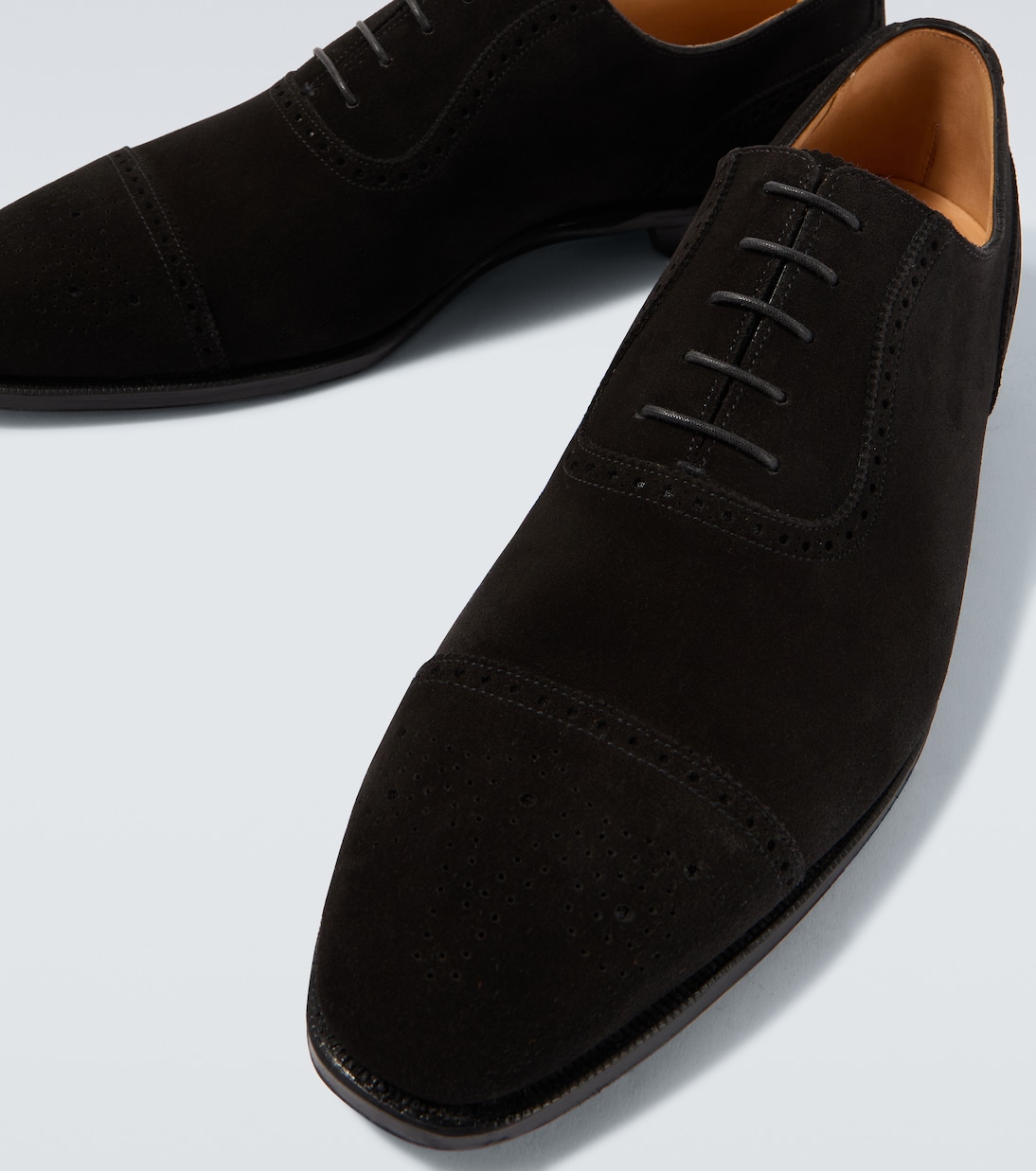 Schnürschuhe Adam aus Veloursleder | George Cleverley