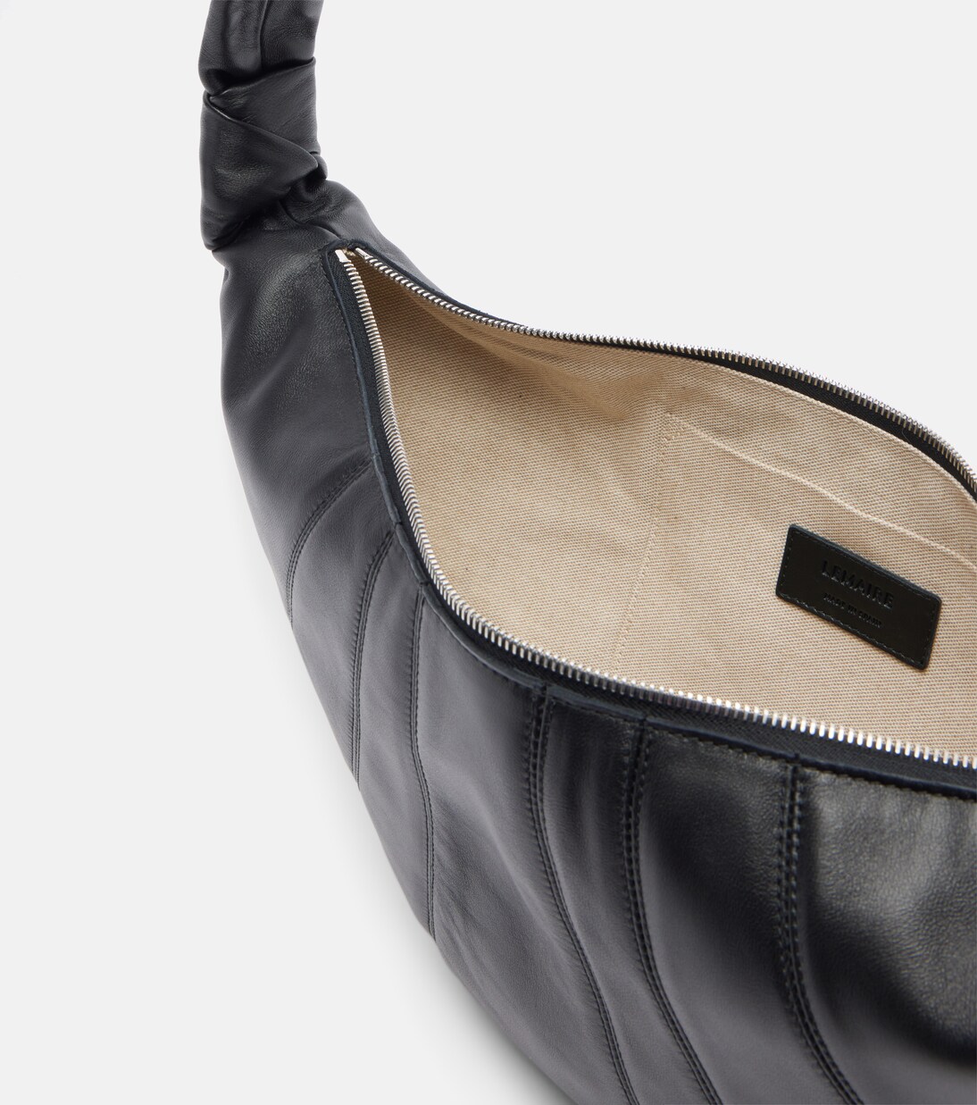 Croissant Medium leather bag | Lemaire