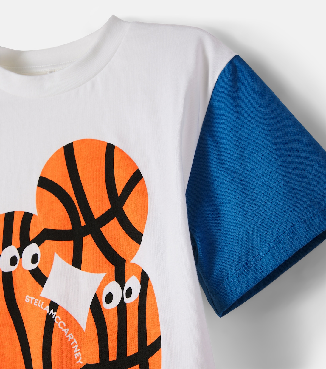 Camiseta de jersey de algodón estampada | Stella McCartney Kids