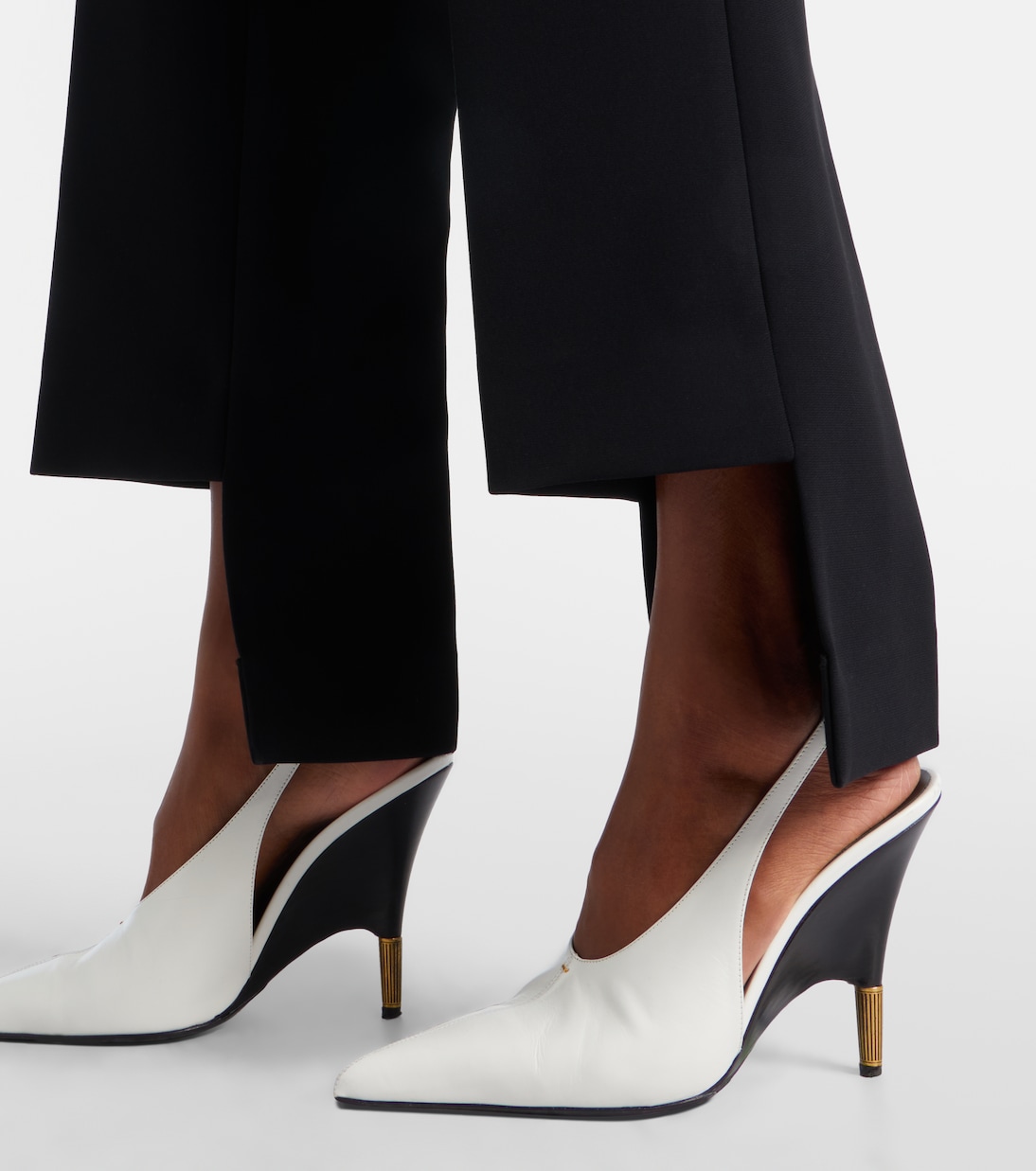 Bella 100 leather slingback pumps  | Khaite