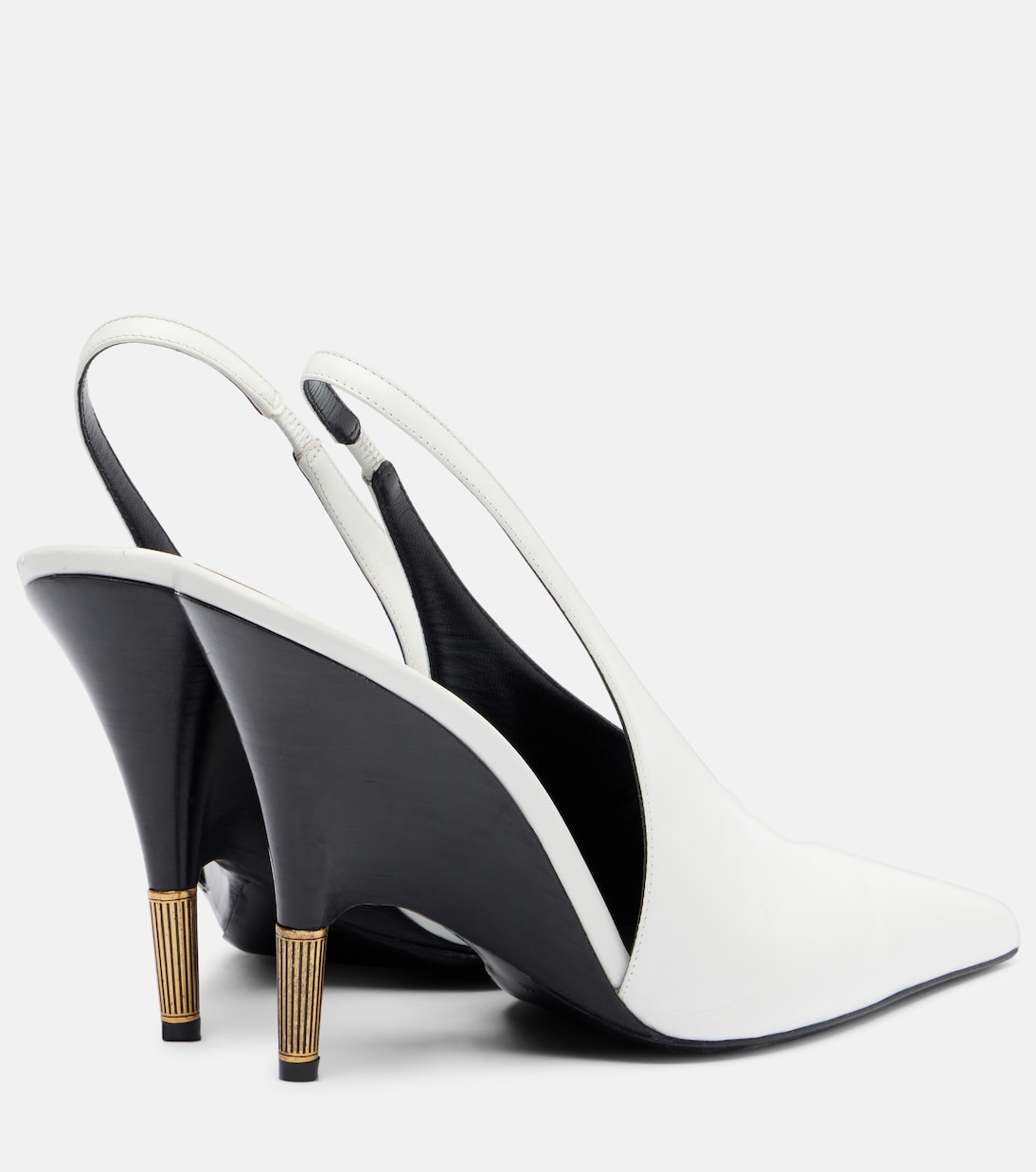 Bella 100 leather slingback pumps  | Khaite