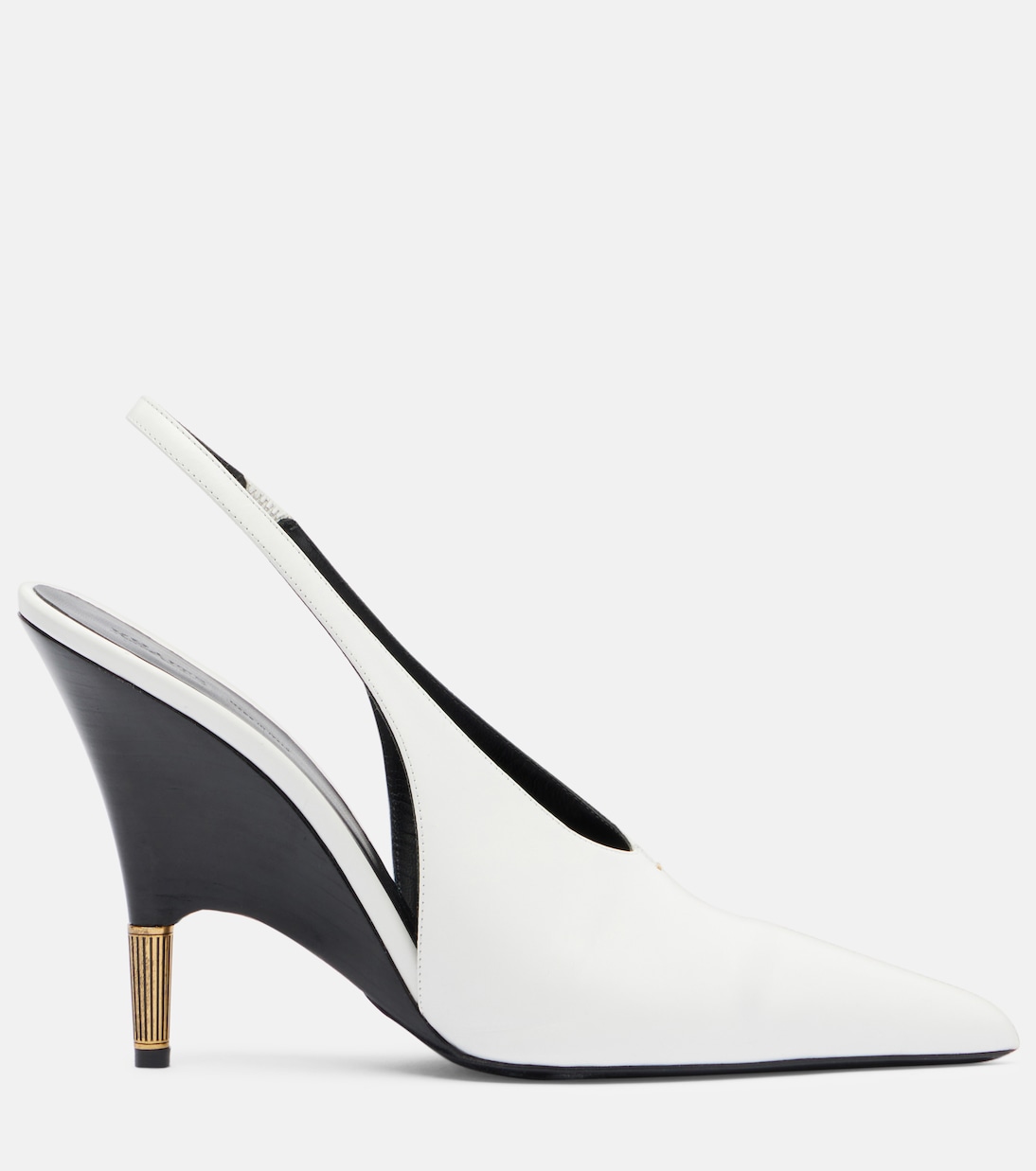 Bella 100 leather slingback pumps  | Khaite