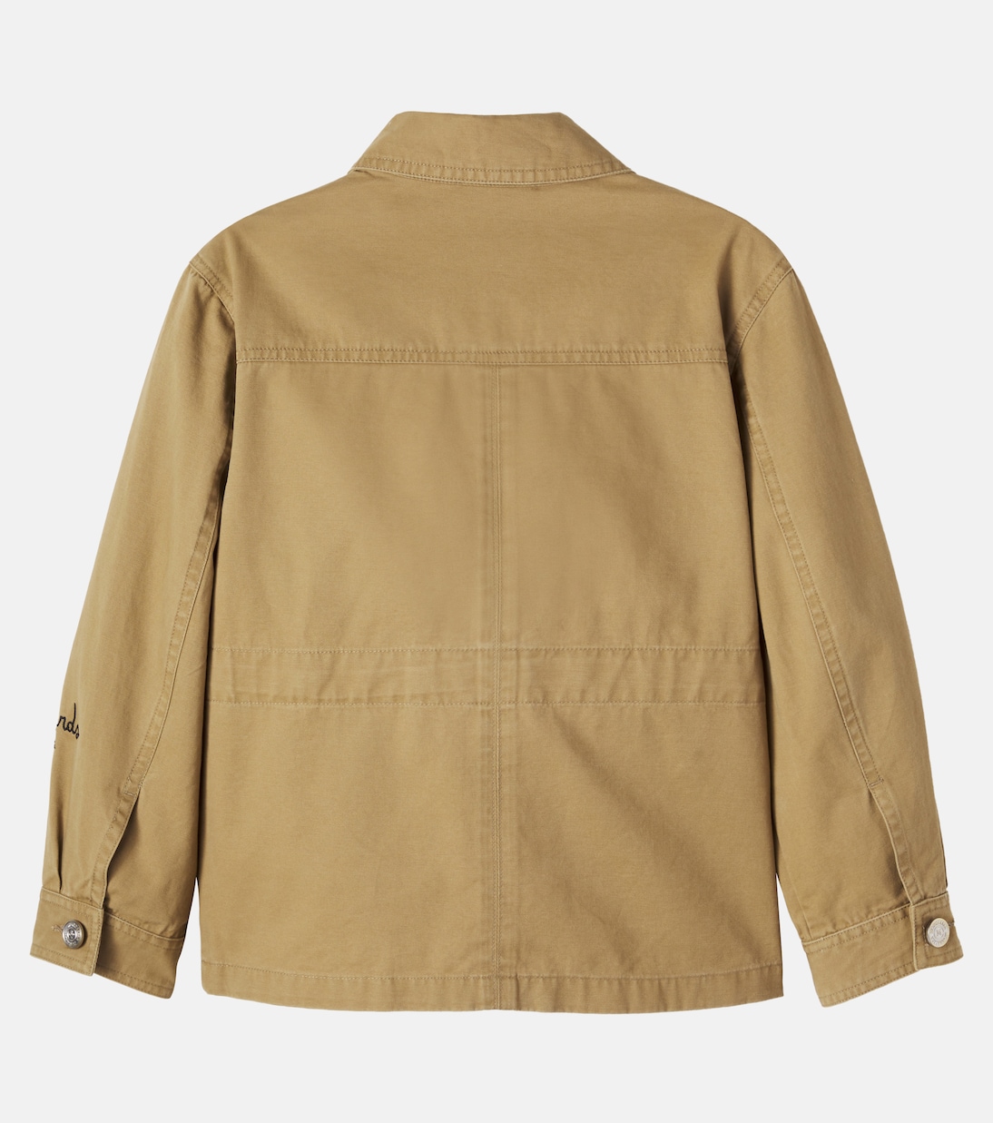 Embroidered denim jacket | Monnalisa