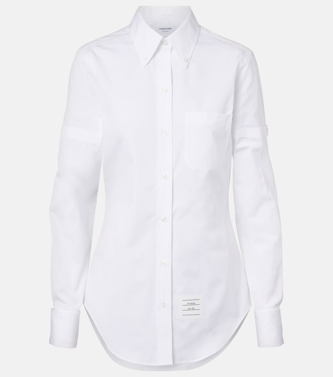 Chemise en coton à logo | Thom Browne