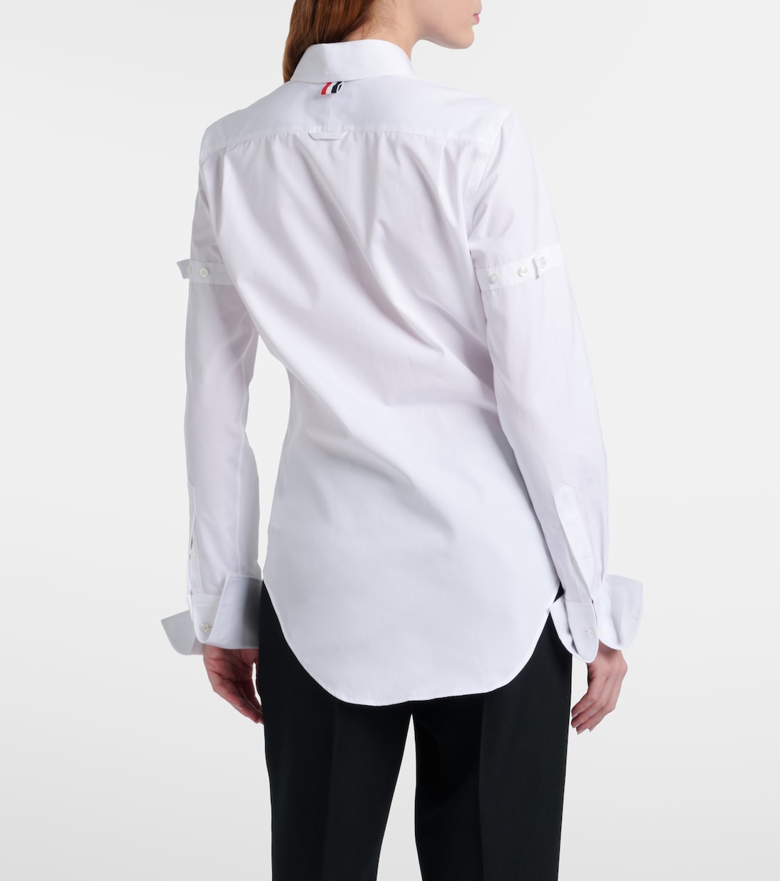 Chemise en coton à logo | Thom Browne