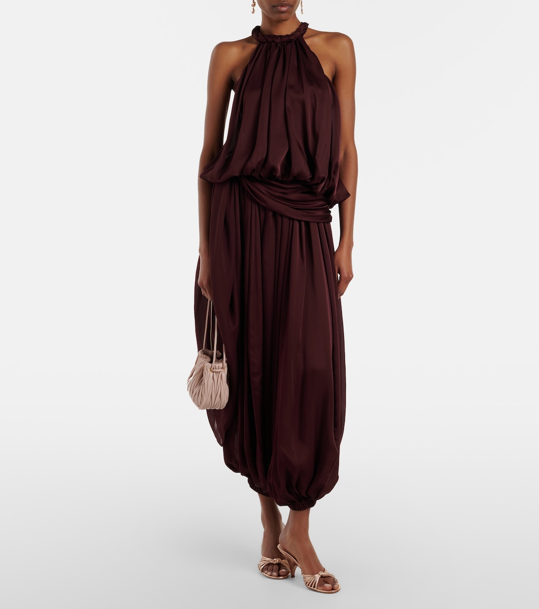 Hose Luna aus Seidenchiffon | Zimmermann