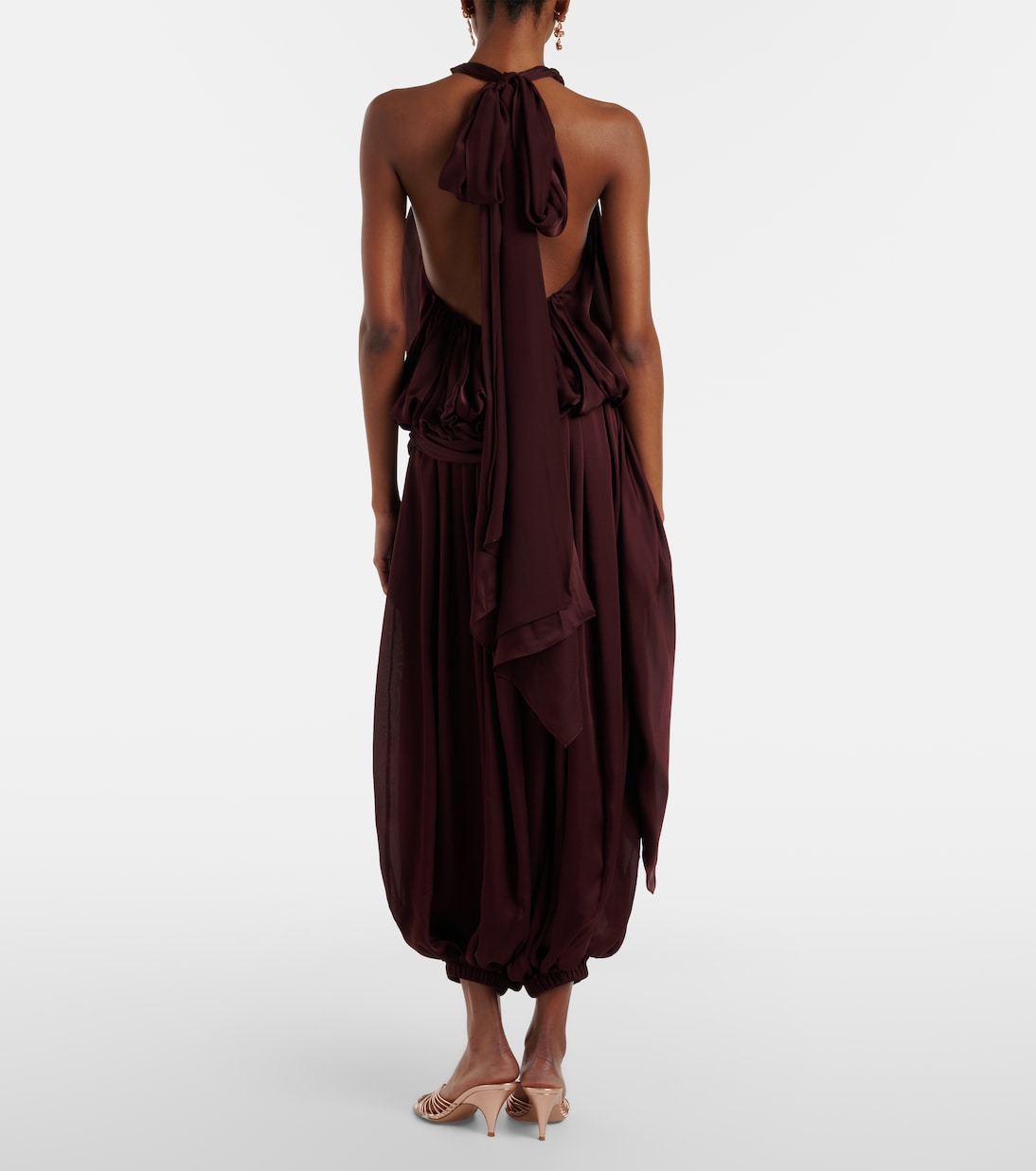 Hose Luna aus Seidenchiffon | Zimmermann