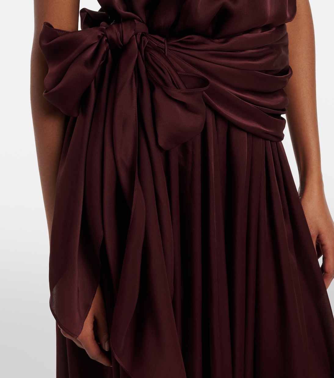 Hose Luna aus Seidenchiffon | Zimmermann