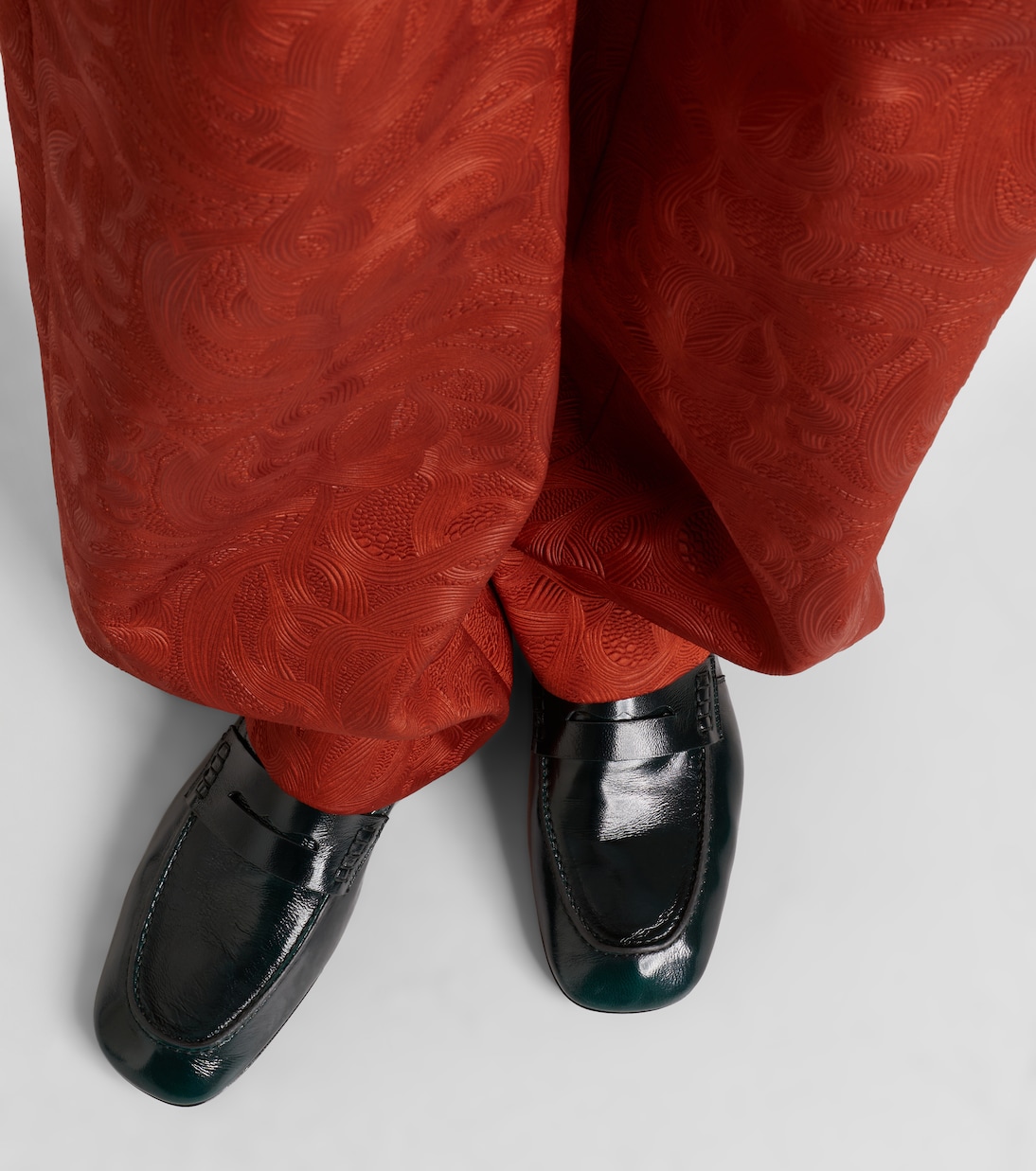 Loafers aus Lackleder | Dries Van Noten
