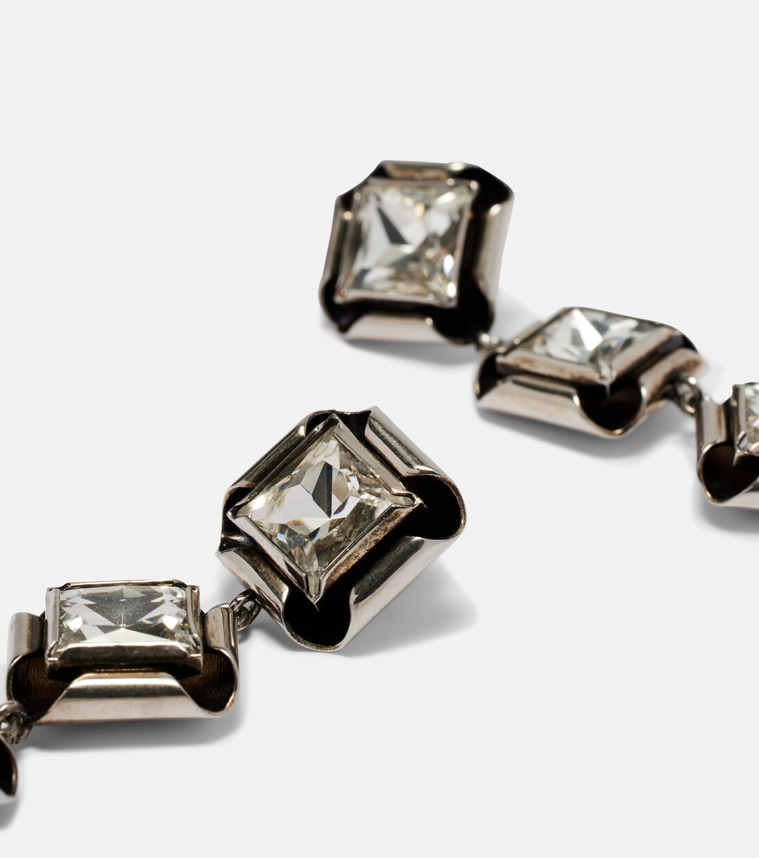 Crystal-embellished drop earrings | Givenchy