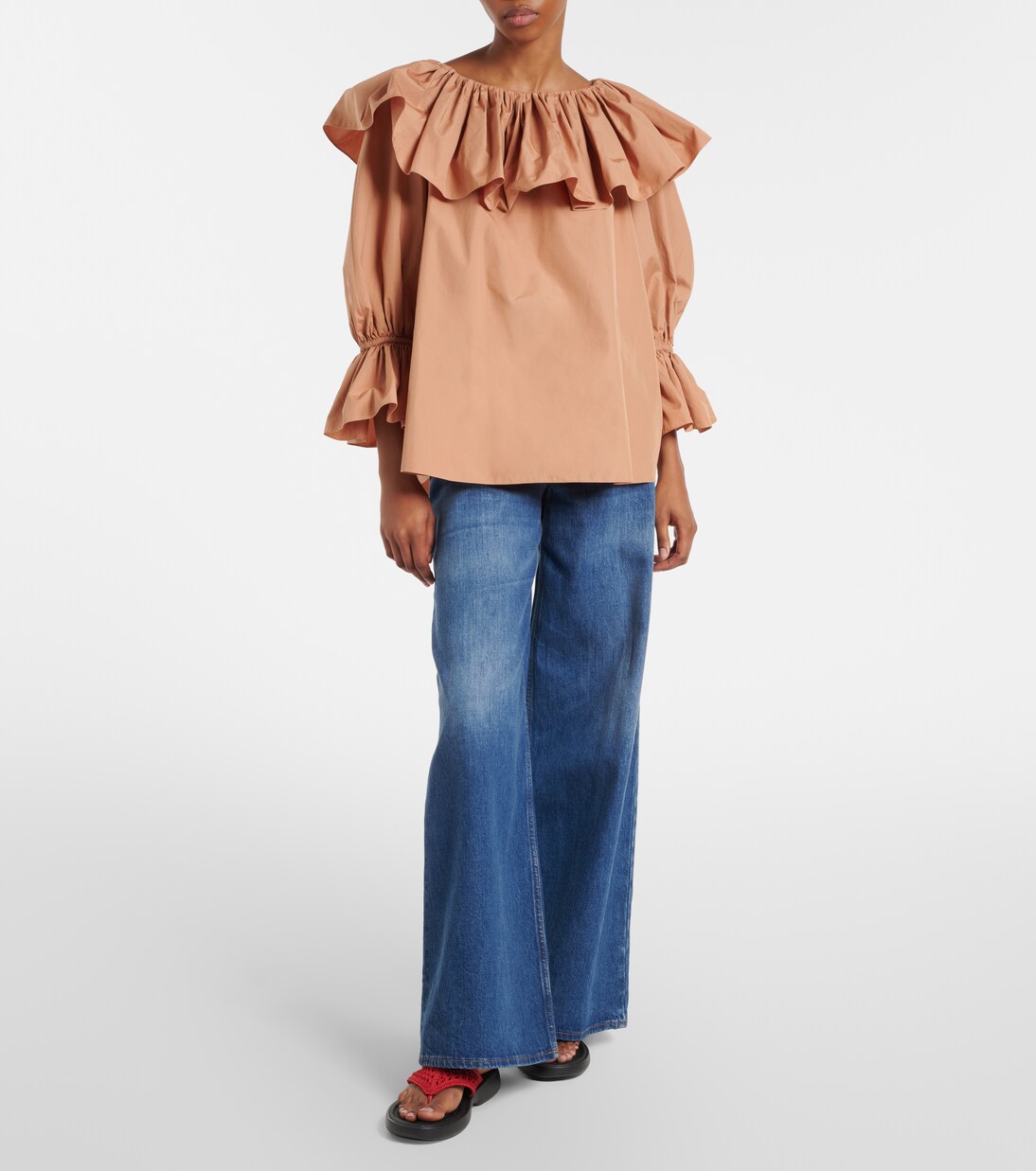 Poolette crochet thong sandals | Chloé