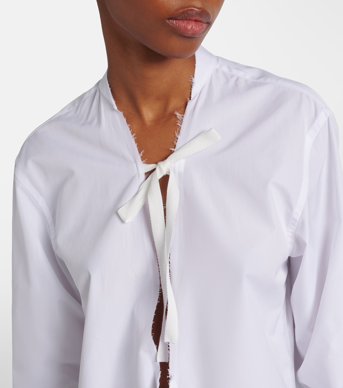 Cotton poplin shirt dress | Maison Margiela