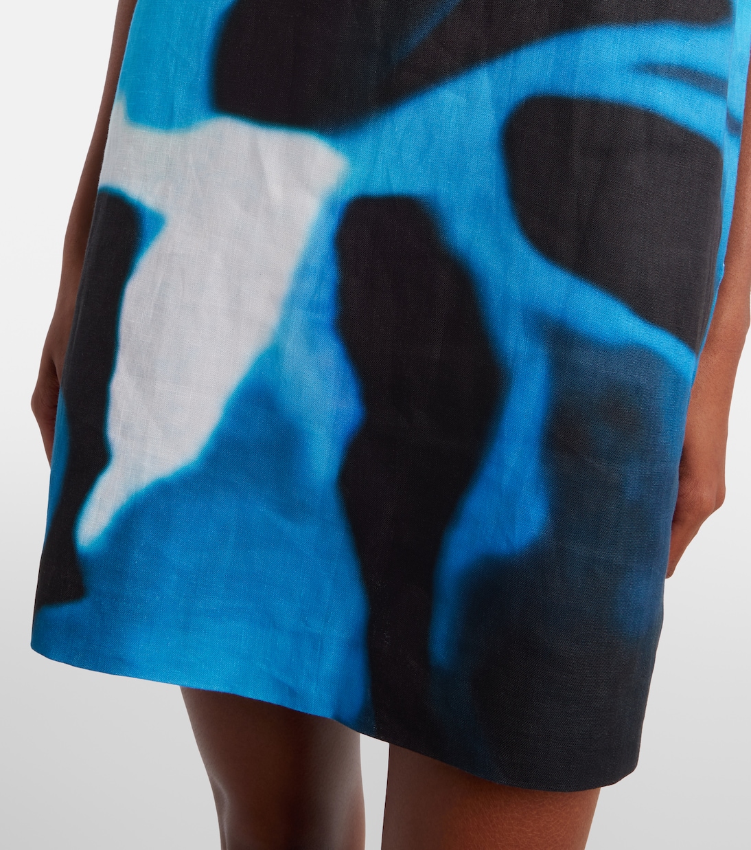 Brea printed linen minidress | Staud