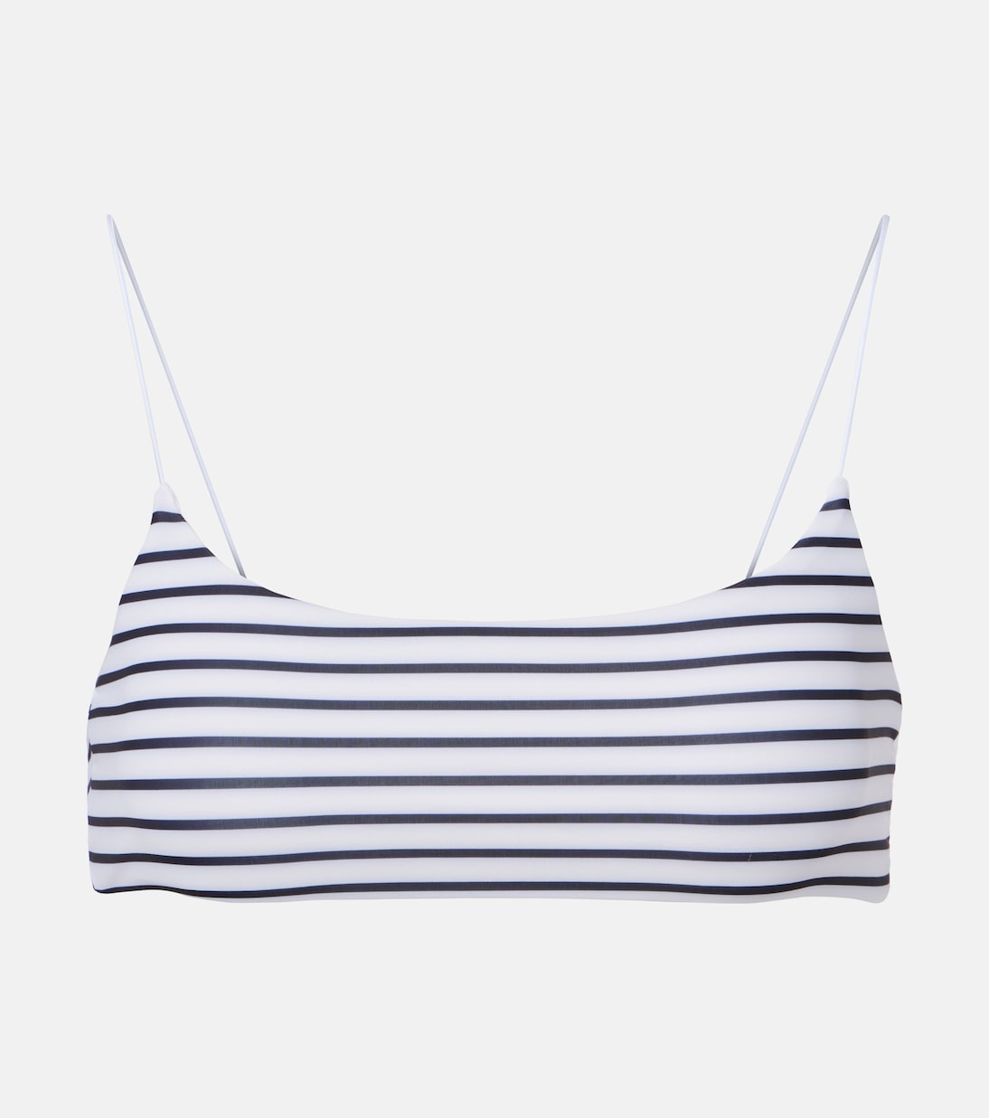 Micro Muse striped bikini top | Jade Swim