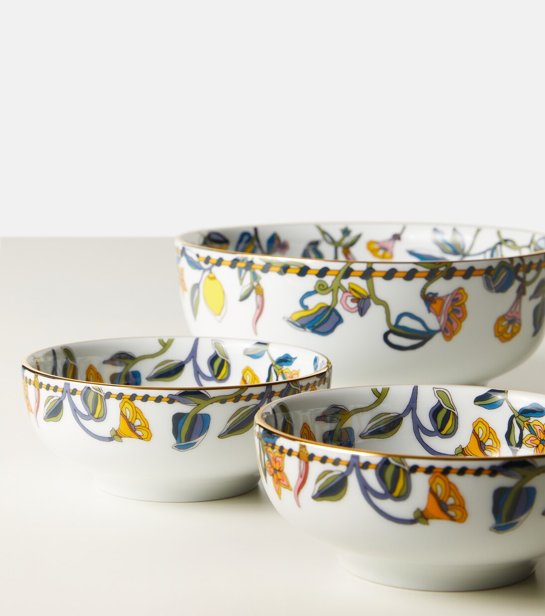 Borboni White陶瓷小食碗具两件套 | La DoubleJ