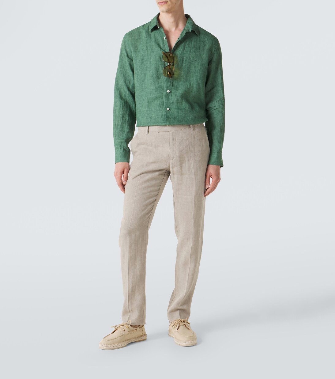 Linen shirt | Sunspel