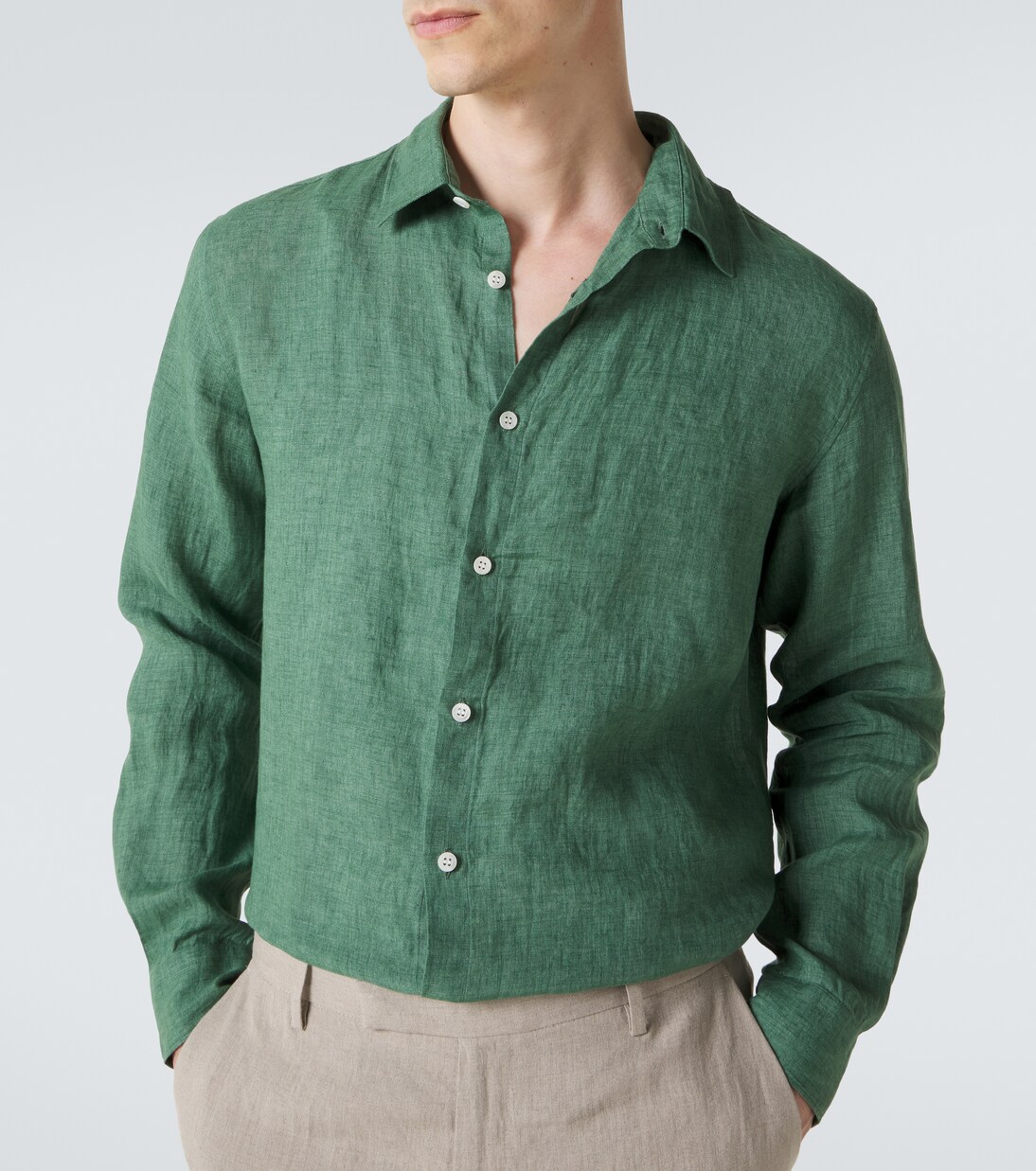 Linen shirt | Sunspel