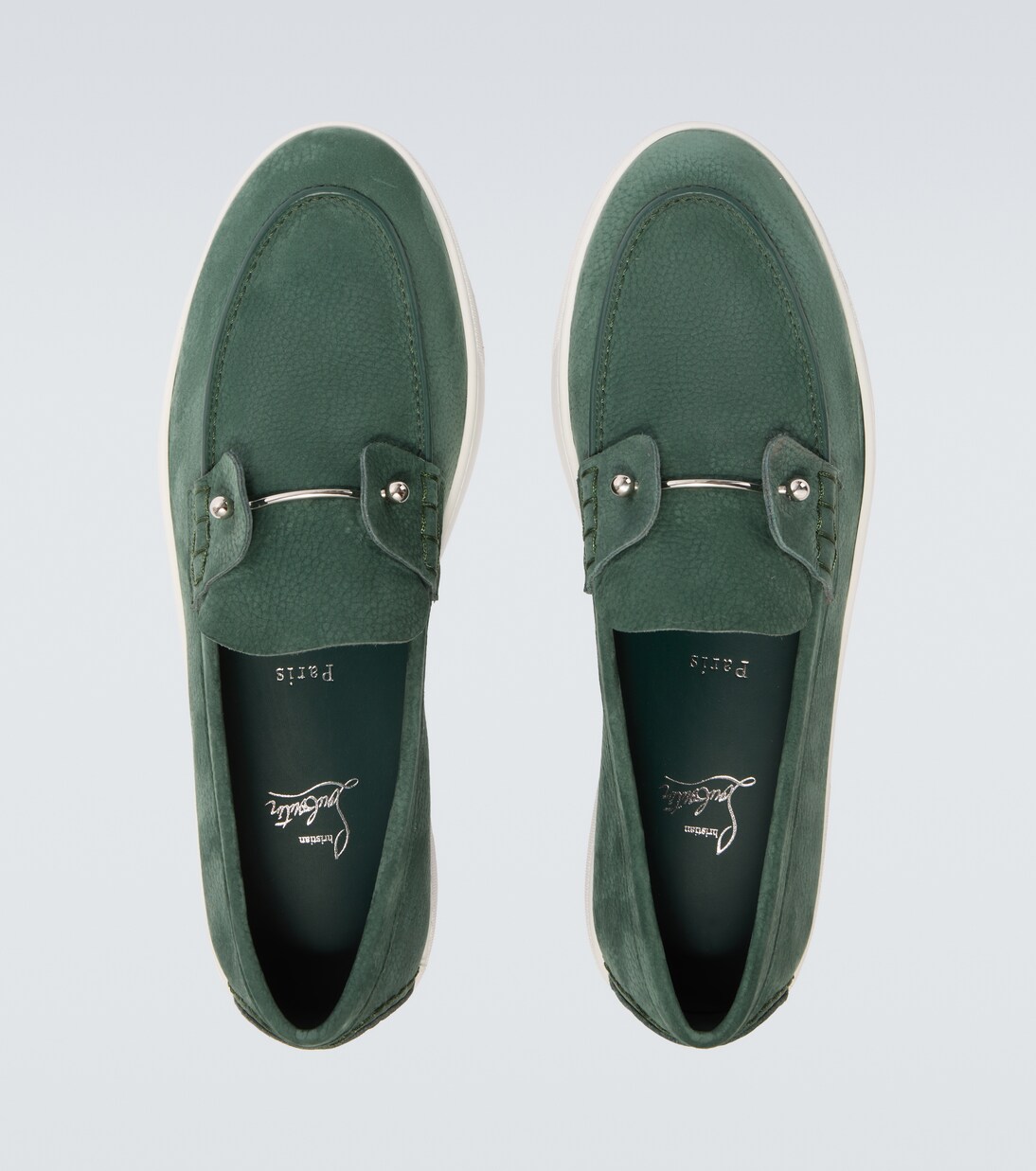 Chambeliboat leather slip-on shoes | Christian Louboutin