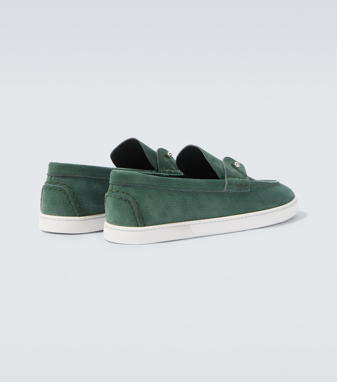 Chambeliboat leather slip-on shoes | Christian Louboutin