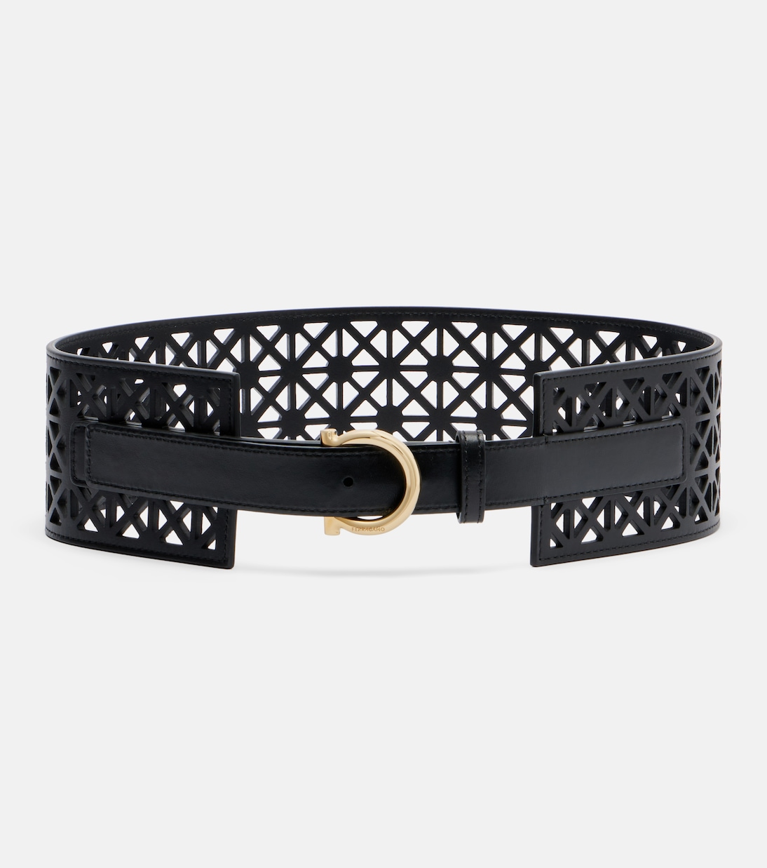 Gancini leather belt | Ferragamo