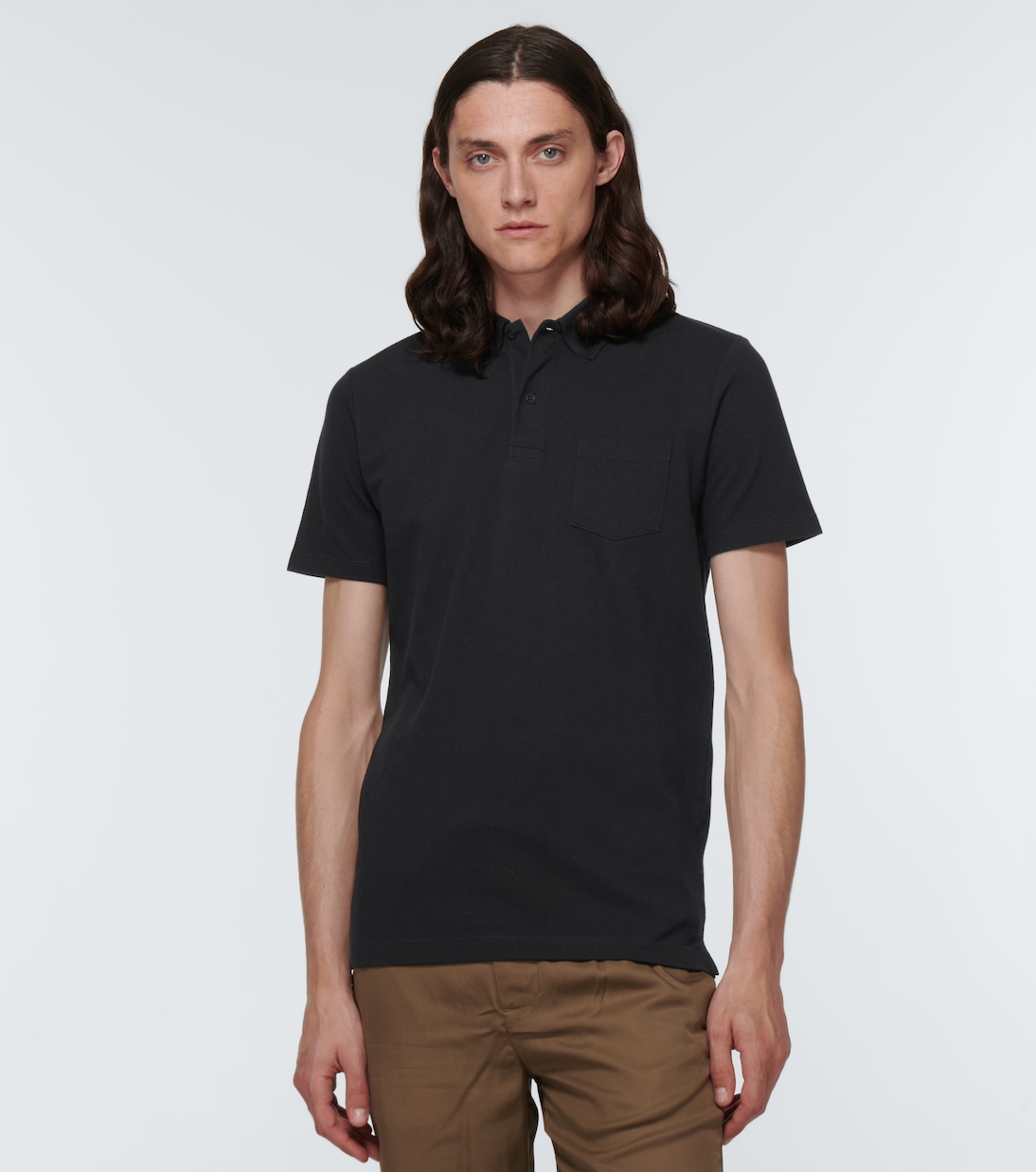 Polohemd Riviera aus Baumwolle | Sunspel