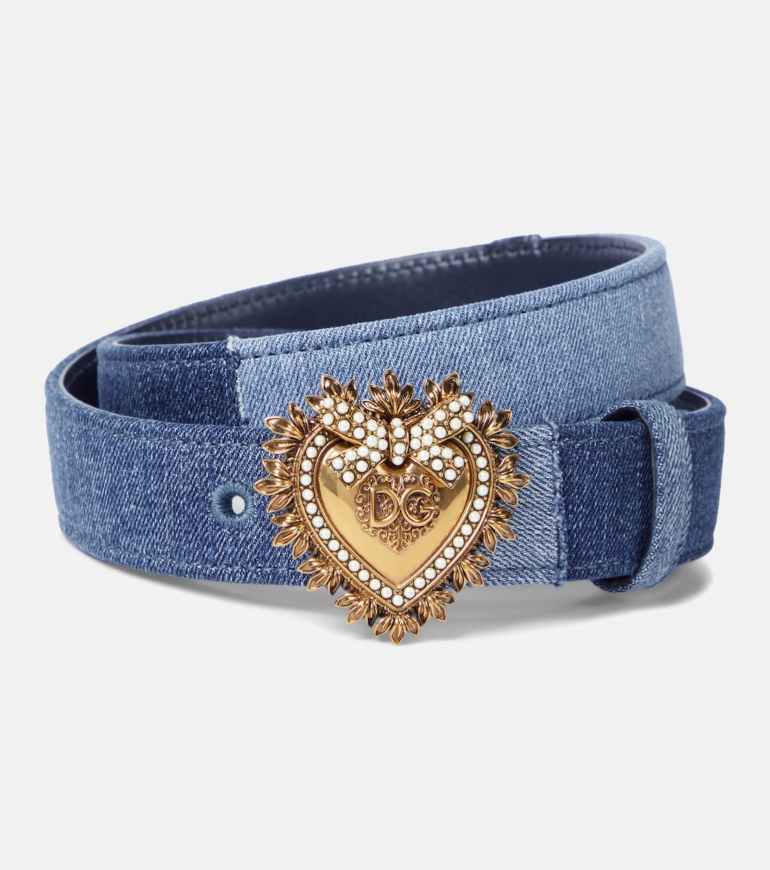 Devotion denim belt | Dolce&Gabbana