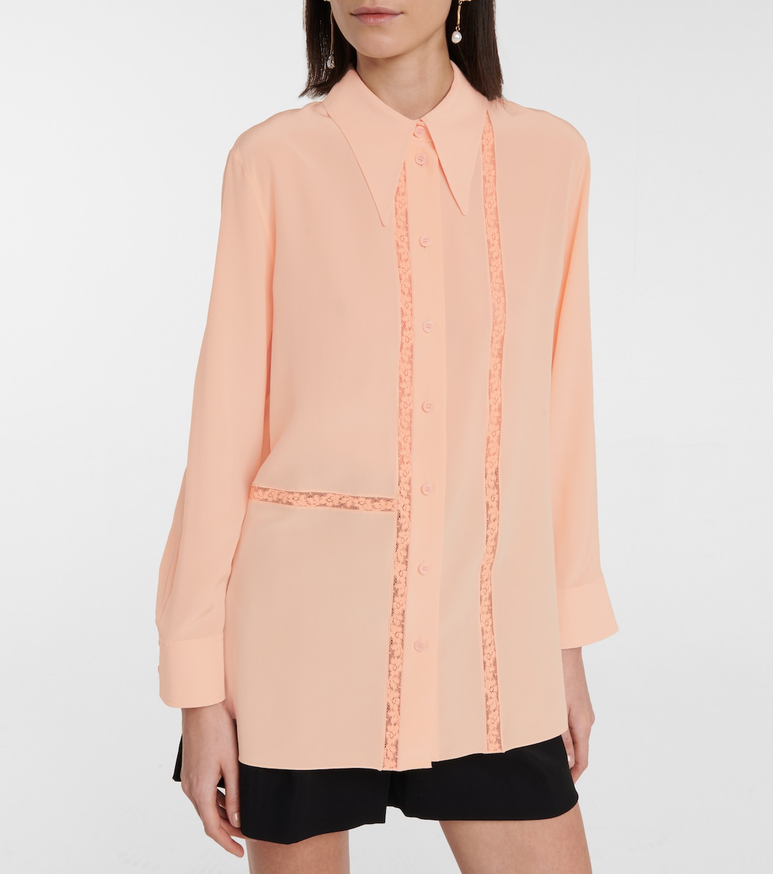 Seidenbluse aus Crêpe de Chine | Chloé