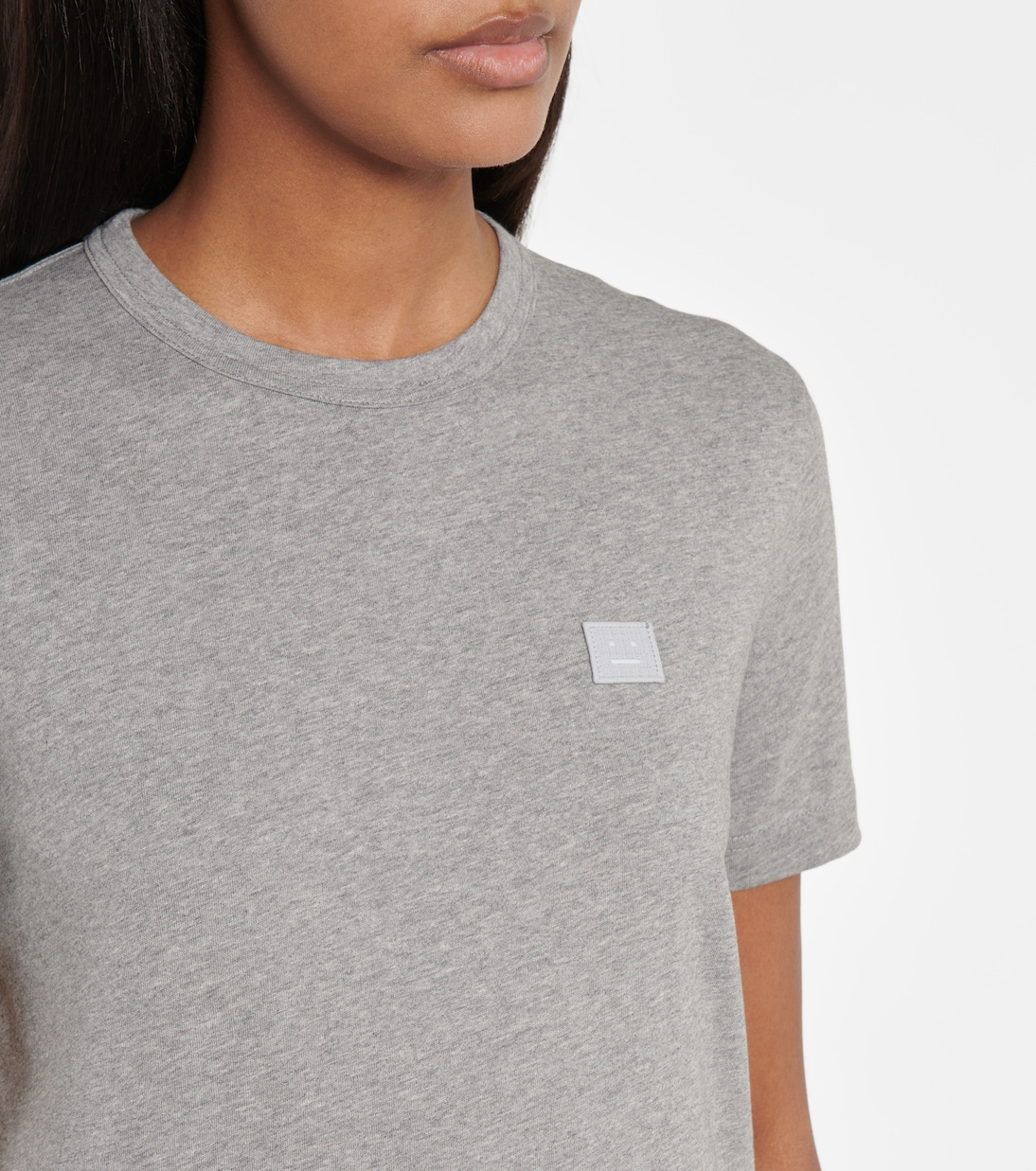 T-Shirt Face aus Baumwolle | Acne Studios