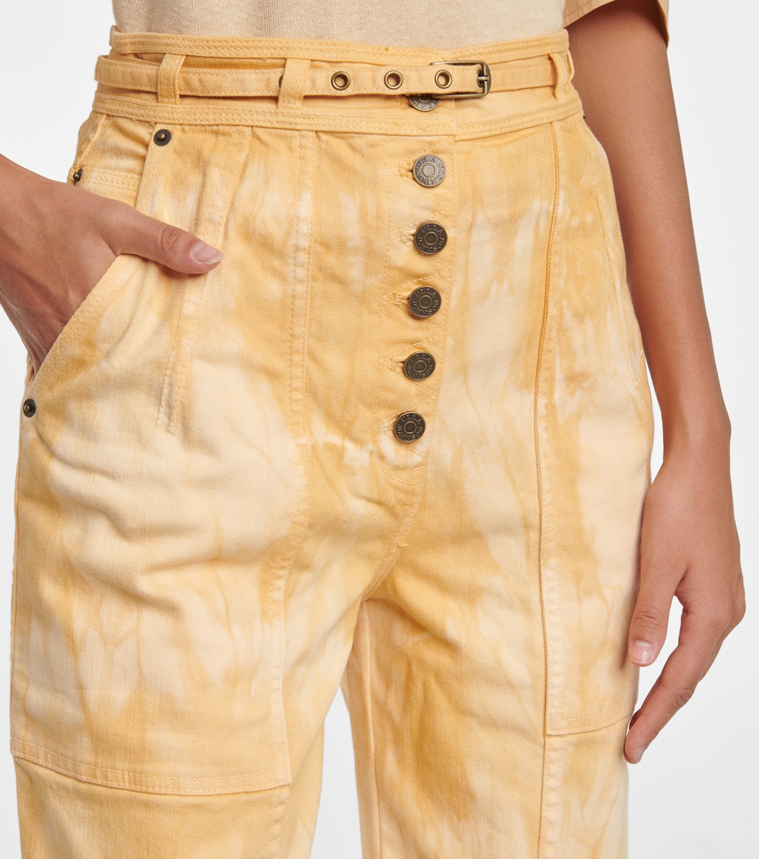 Apollo tapered-fit tie-dye jeans | Ulla Johnson