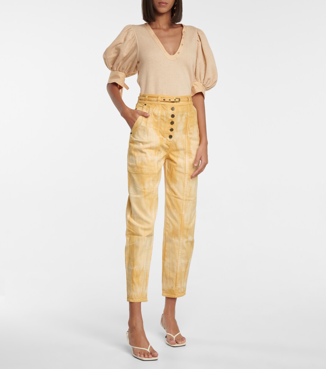 Apollo tapered-fit tie-dye jeans | Ulla Johnson