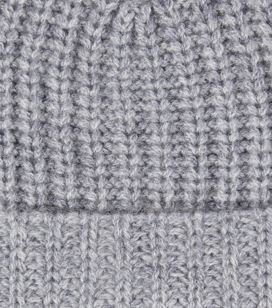 Berretto in cashmere a coste | Il Gufo